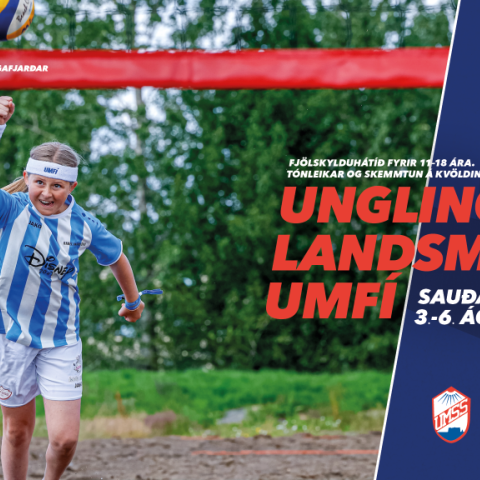 Unglingalandsmót UMFÍ á Sauðárkróki 3.-6. ágúst