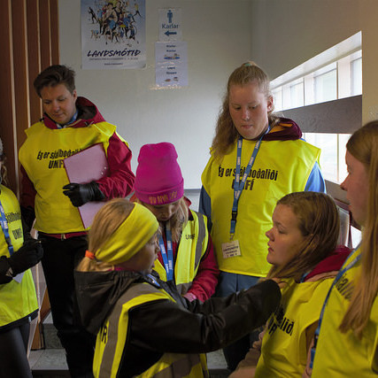 Sjálfboðaliðar 

mynd frá UMFÍ