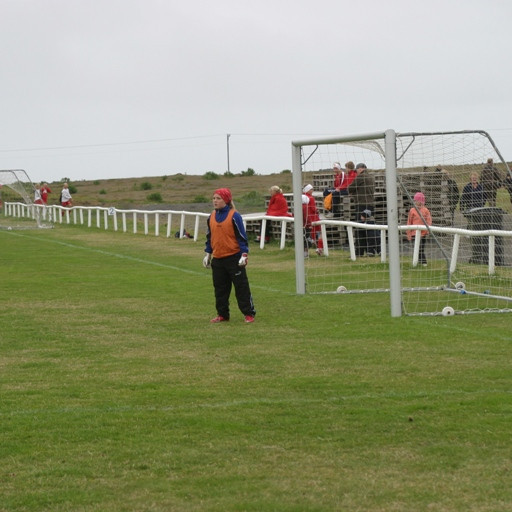 Fanney Birta stóð eins og klettur í markinu