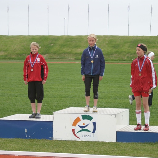 Jóndís Inga lenti í 2.sæti í langstökki