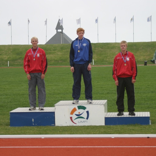 Halldór Örn lennti í 2.sæti og Árni Rúnar í 3. sæti í 800m
