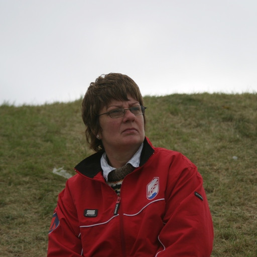 Hafdís fylgist glöggt með gangi mála