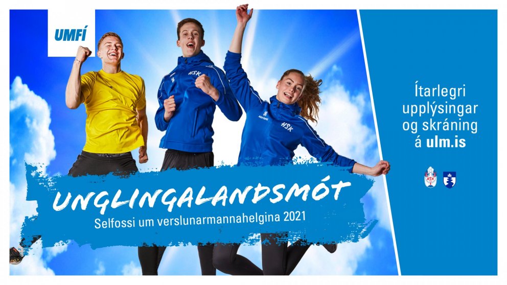 Hittumst á Unglingalandsmóti UMFÍ um verslunarmannahelgina