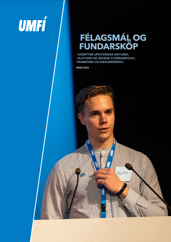 FÉLAGSMÁL OG FUNDARSKÖP