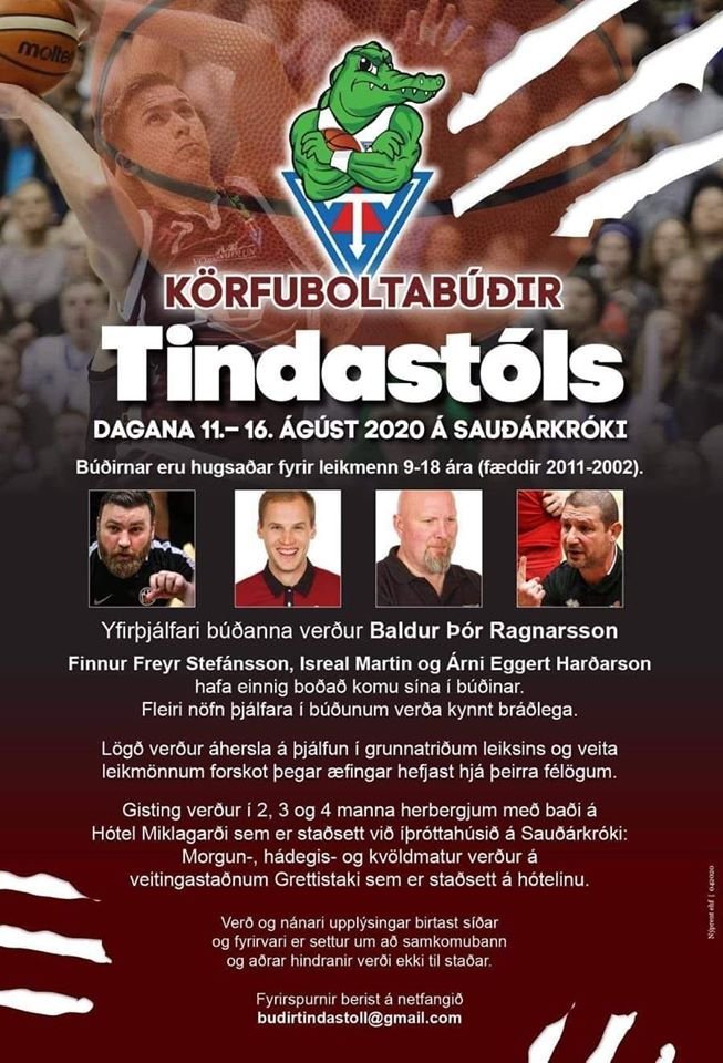 Körfuboltabúðir Tindastóls 2020