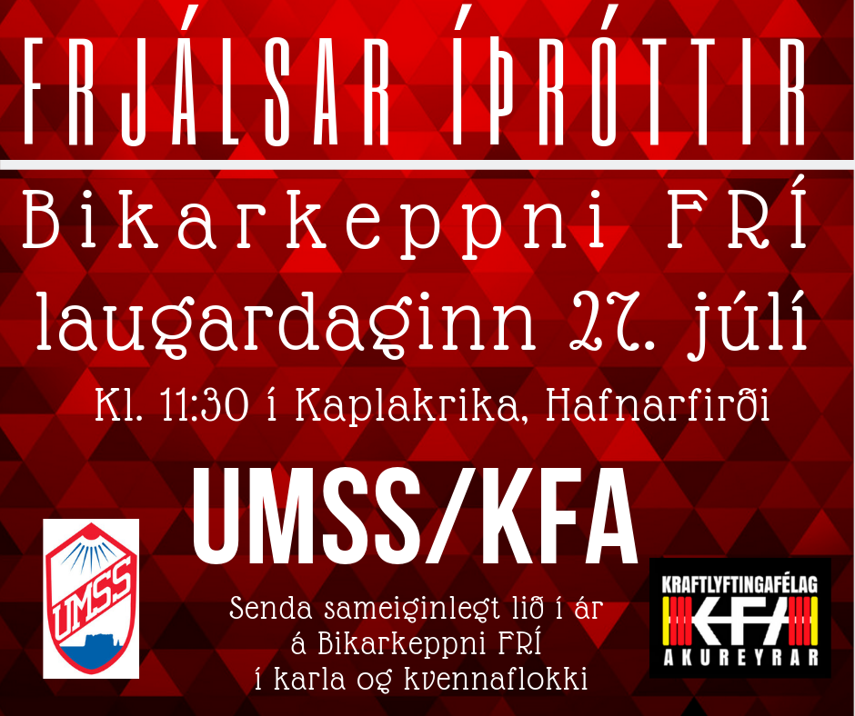 Bikarkeppni FRÍ utanhúss 2019