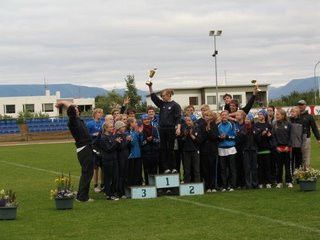 Bikarkeppnin 16 ára og yngri - Kolbjörg sigraði í 1500m hlaupi