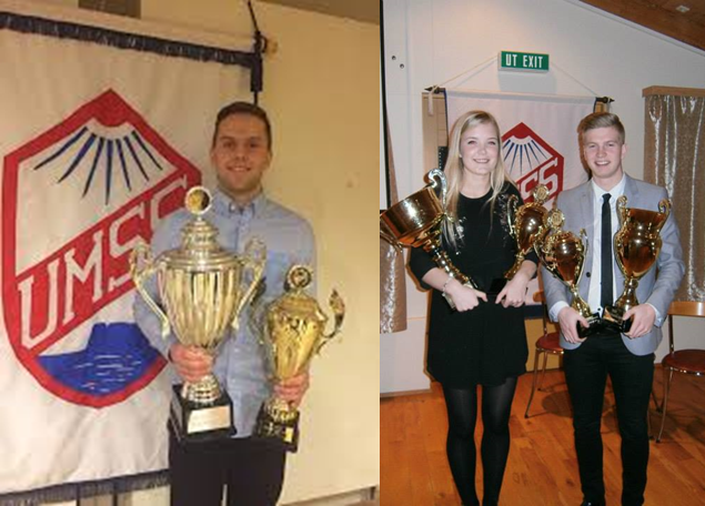 Ísak Óli, Þóranna Ósk og Jóhann Björn.