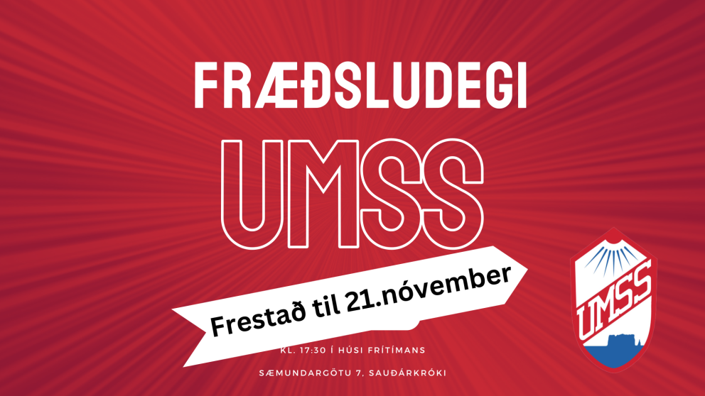 Fræðsludagur UMSS 2024 FRESTAST