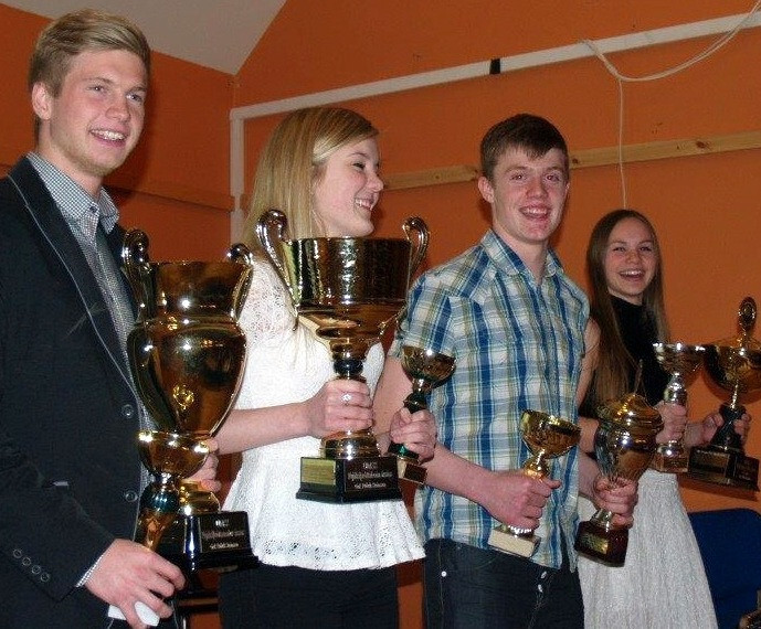 Jóhann Björn, Þóranna Ósk, Haukur Ingvi og Fríða Ísabel