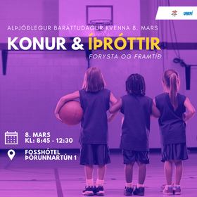 Ráðstefnan Konur og íþróttir: forysta og framtíð