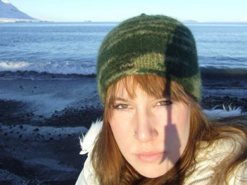 Sarah Jane Emily Caird keppti í sjósundi á Landsmóti UMFÍ 2009 á Akureyri