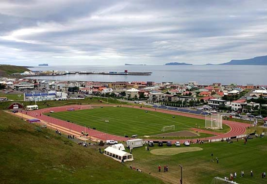 Íþróttasvæðið á Sauðárkróki. Mynd: BÞ