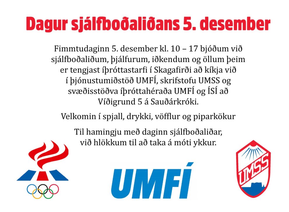 Dagur sjálfboðaliðans