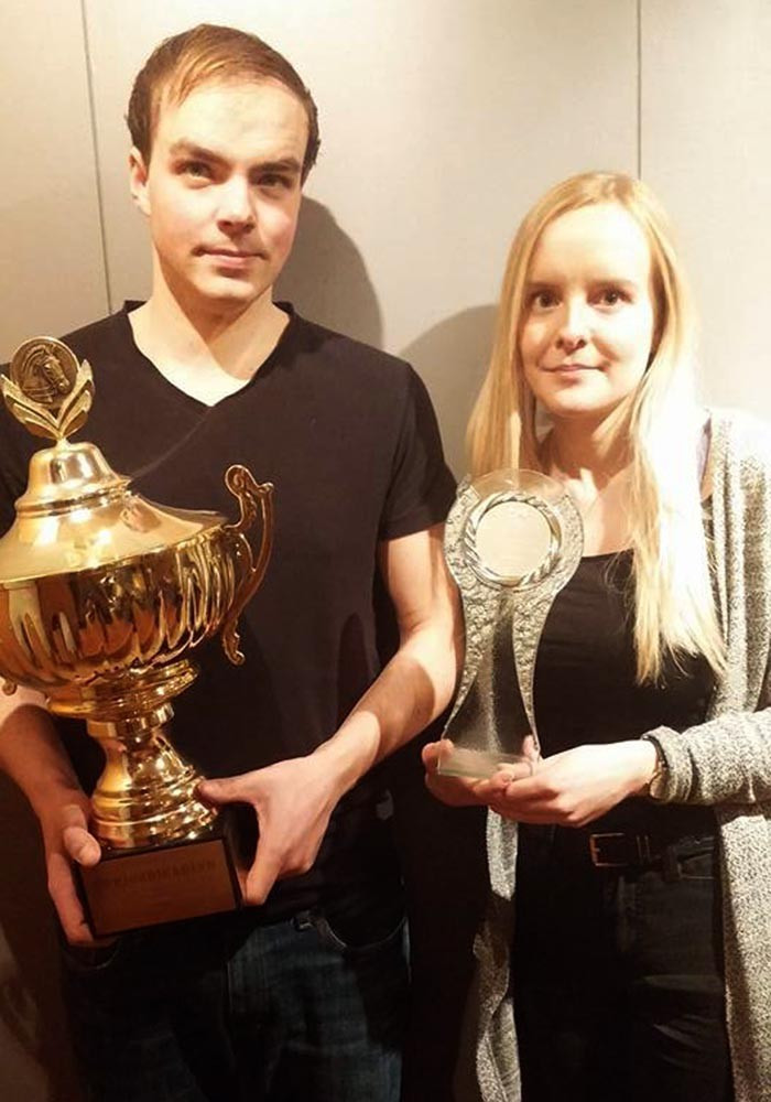 Guðmundur Ólafsson og Svala Guðmundsdóttir.