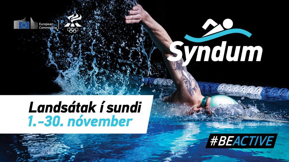 SYNDUM! Landsátak í sundi 1. - 30. nóvember.