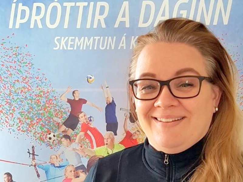 Thelma Knútsdóttir, verkefnastjóri Landsmóts UMFÍ 2018. Mynd: UMFÍ.