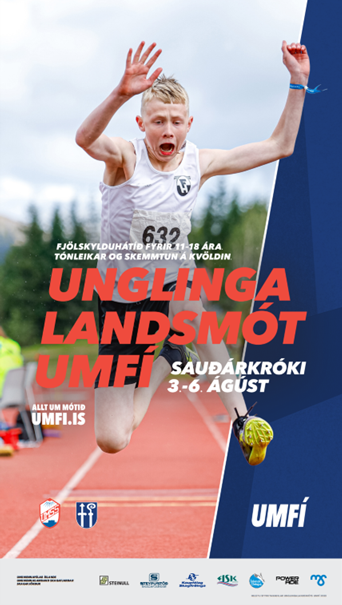 Opið fyrir skráningar á Unglingalandsmót 2023 á Sauðárkróki
