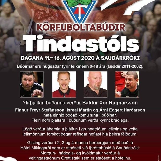 Körfuboltabúðir Tindastóls 2020