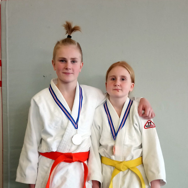 Arnór Freyr Fjólmundsson og Þóranna Ásdís Fjólmundsdóttir. Mynd: Einar Örn Hreinsson