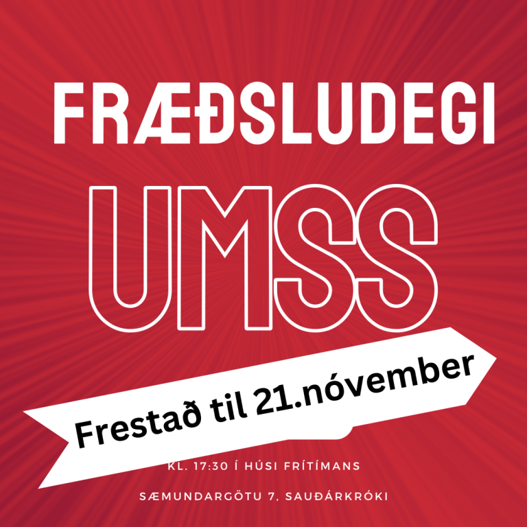 Fræðsludagur UMSS 2024 FRESTAST