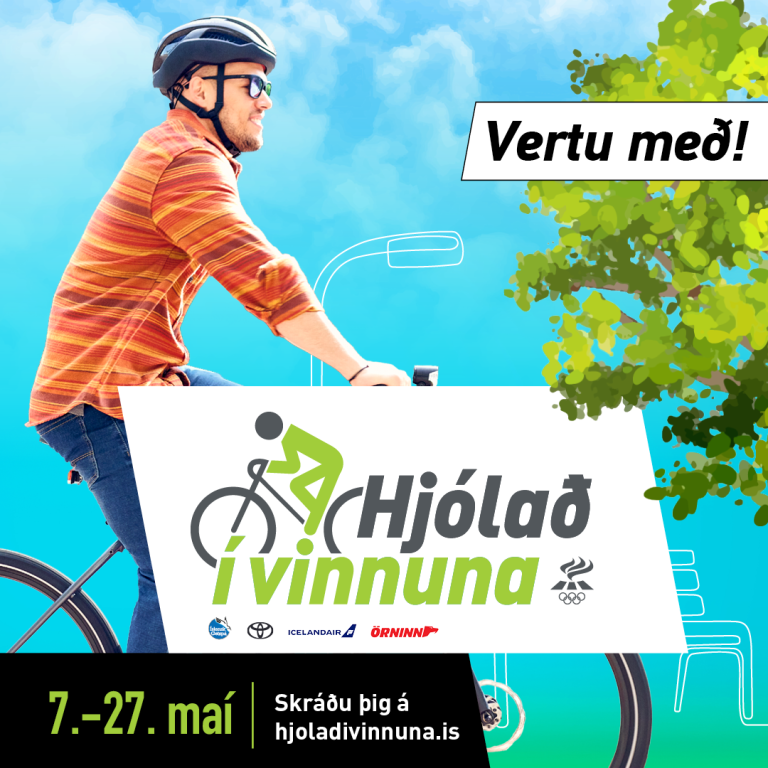 Hjólað í vinnuna 2025