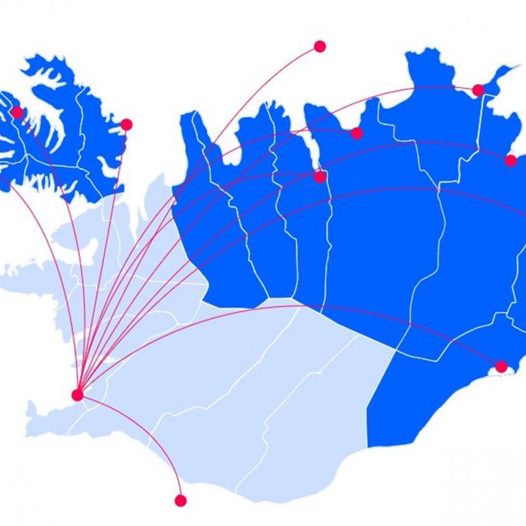 Loftbrú - lægri flugfargjöld fyrir landsbyggðina
