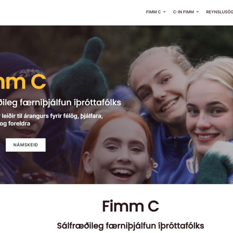 Foreldranámskeið og ný vefsíða 5C