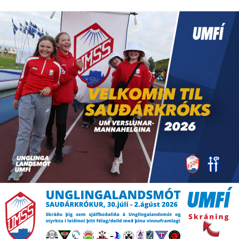 Langar þig að vera sjálfboðaliði á Unglingalandsmóti UMFÍ 2026?